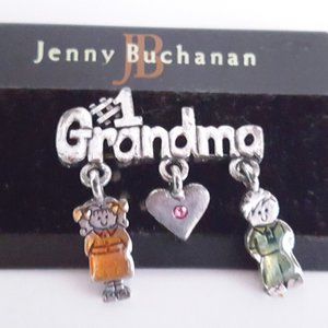 #1 Grandma Pin Brooch Jenny Buchanan The Bonton